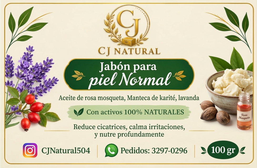 Jabón hidratante y reparador