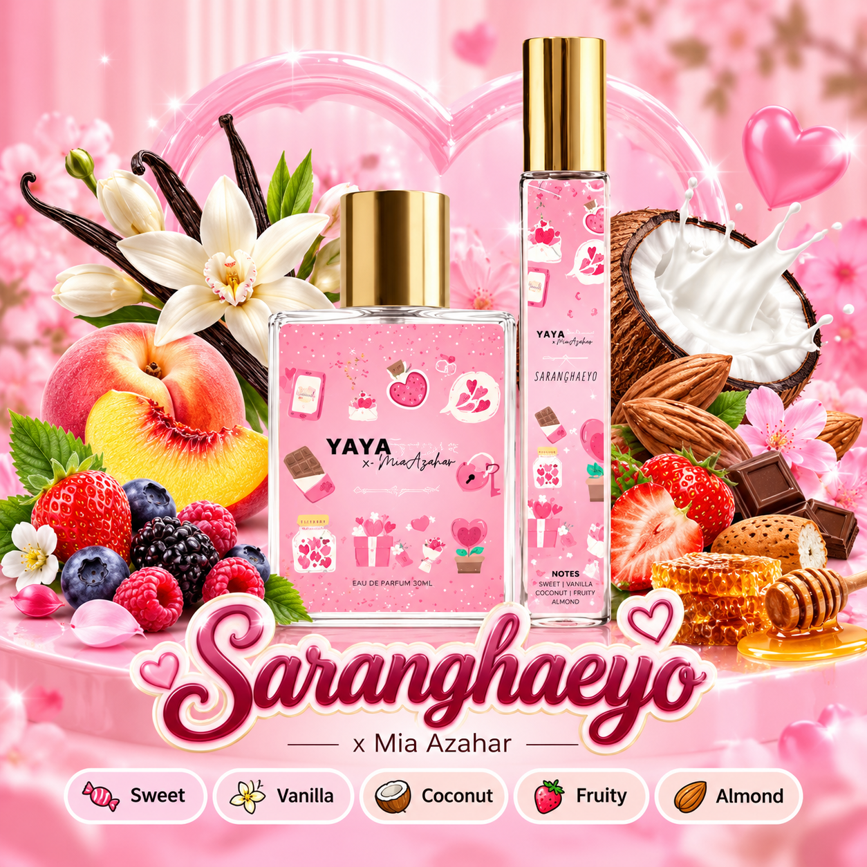 Sarangheyo x Mia Azahar