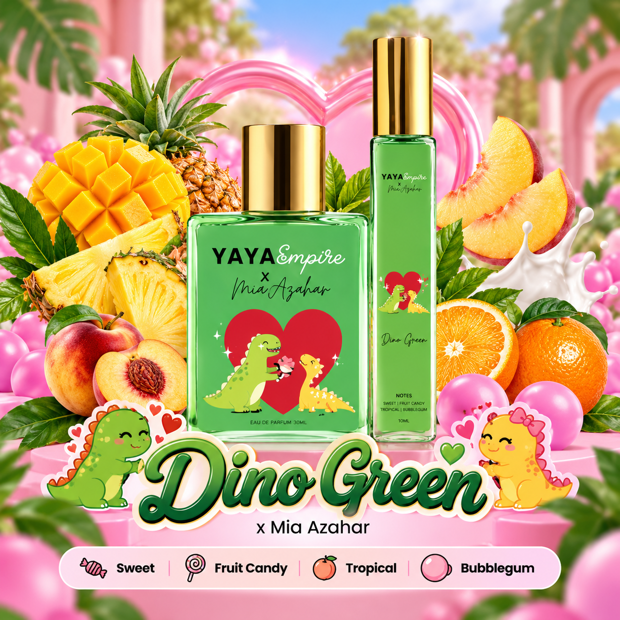 Dino green x Mia azahar