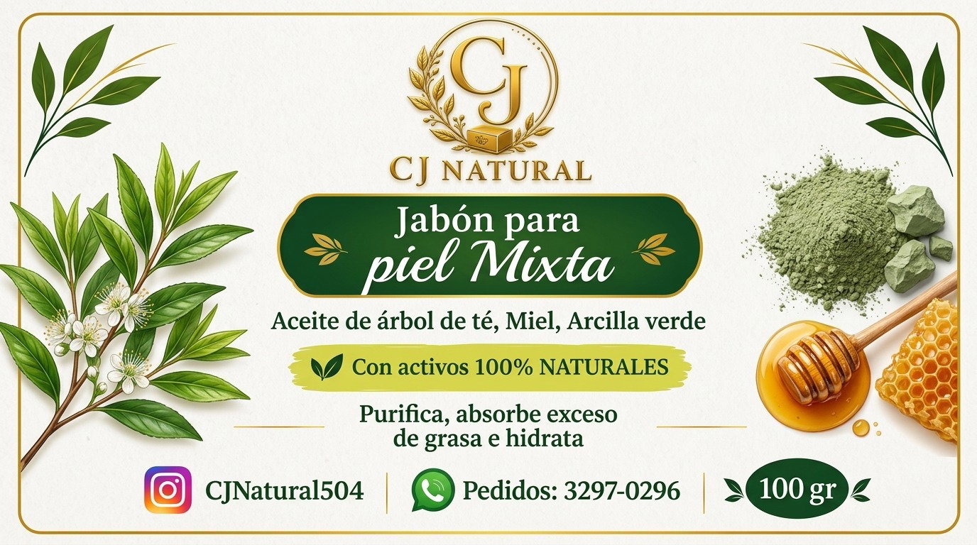 Jabón Purificante de arcilla y miel _0