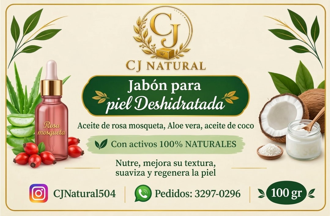 Jabón Nutritivo de Aloe Vera