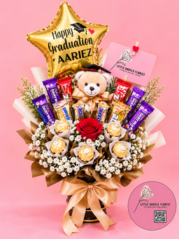 Graduation Bouquet - Mix Choc Box