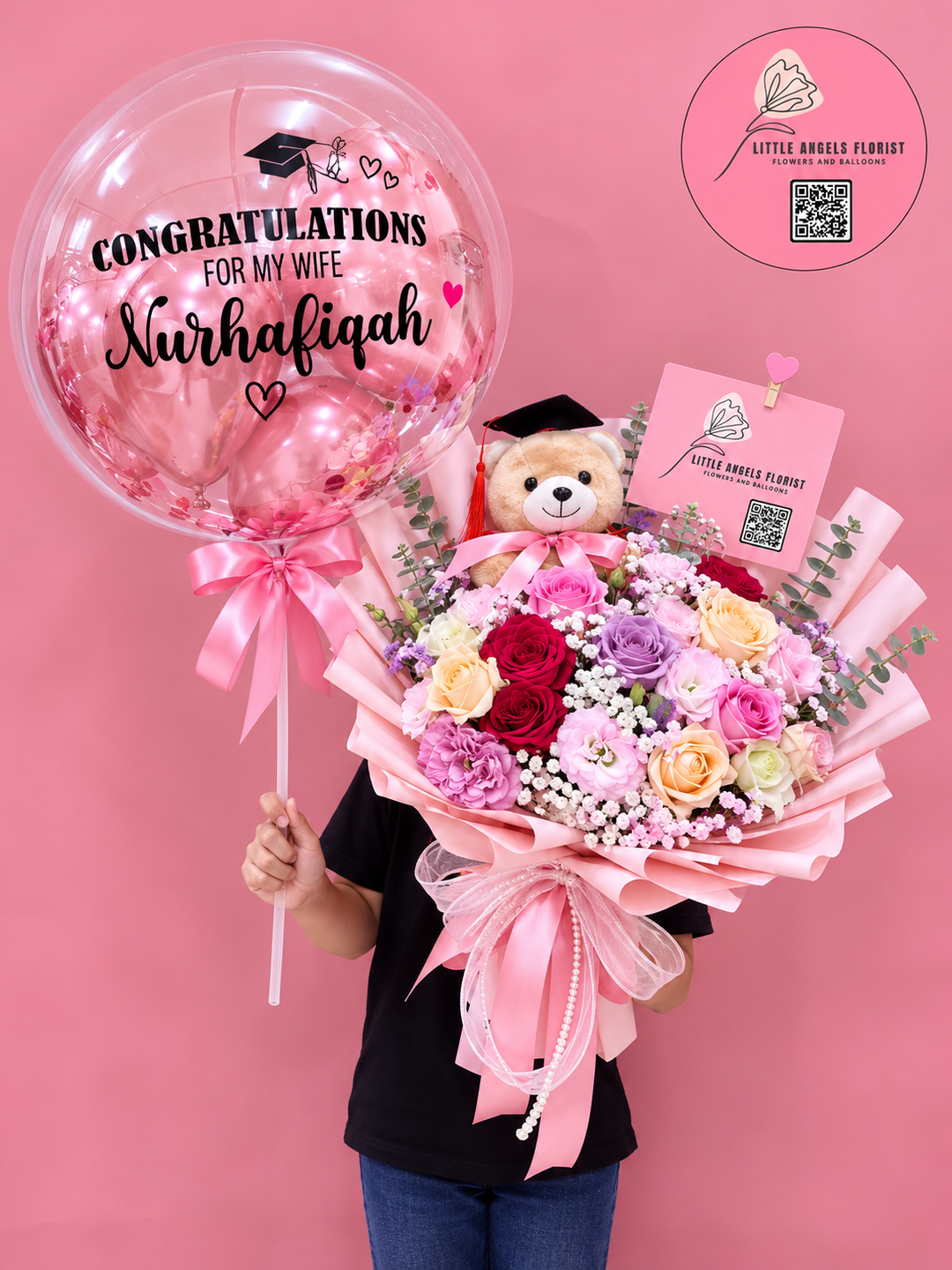 Graduation Bouquet - Roses