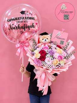 Graduation Bouquet - Roses