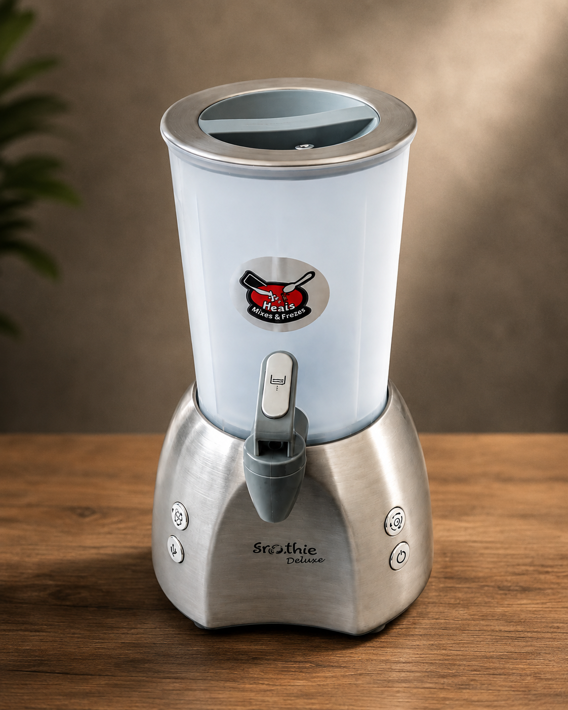 Commercial Smoothie Deluxe Dispenser Blender_0