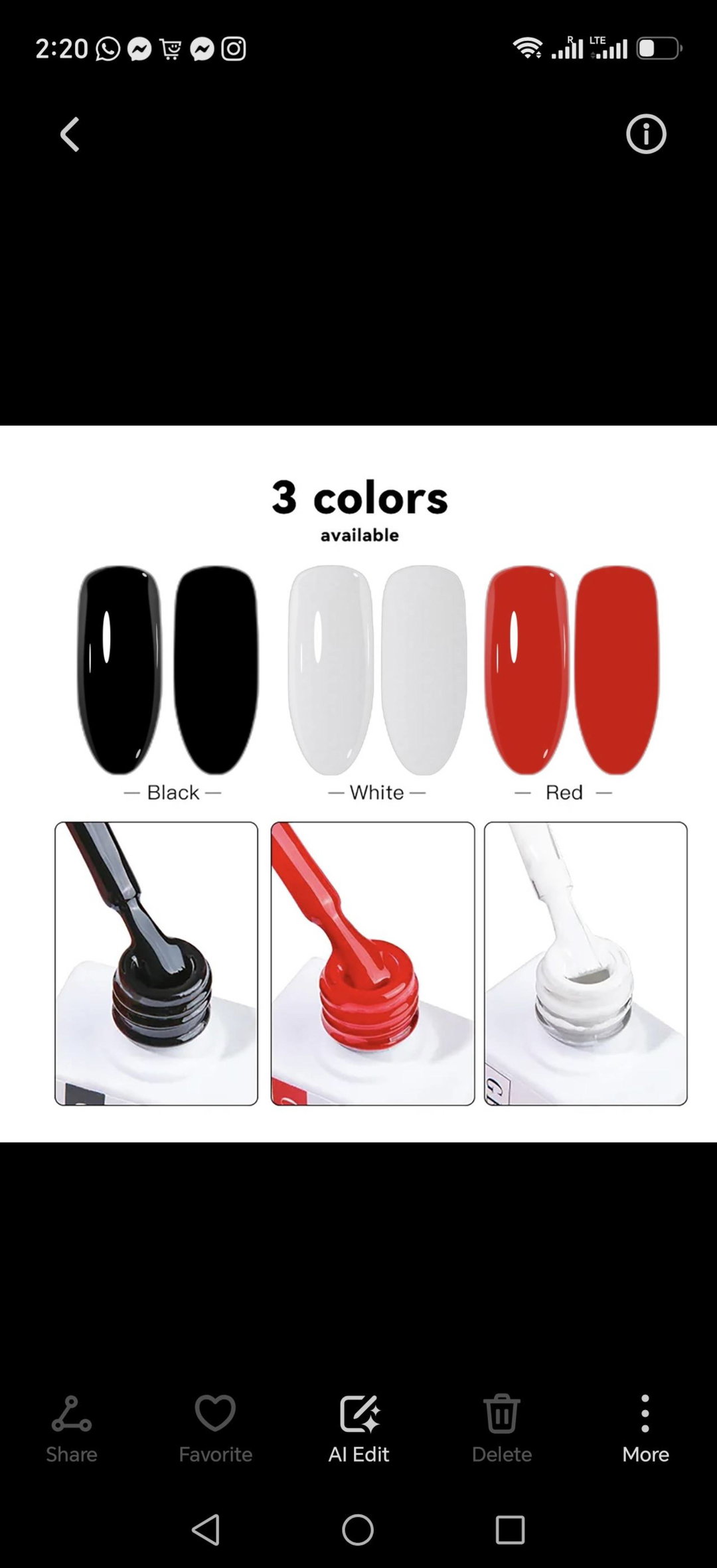 Super Red Gel Polish