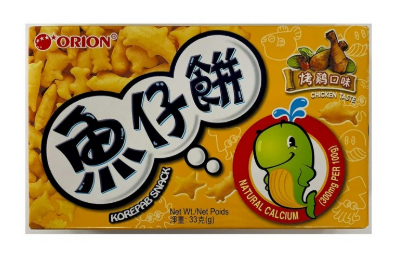 ORION - 烤鷄味 東洋魚仔餅 33克