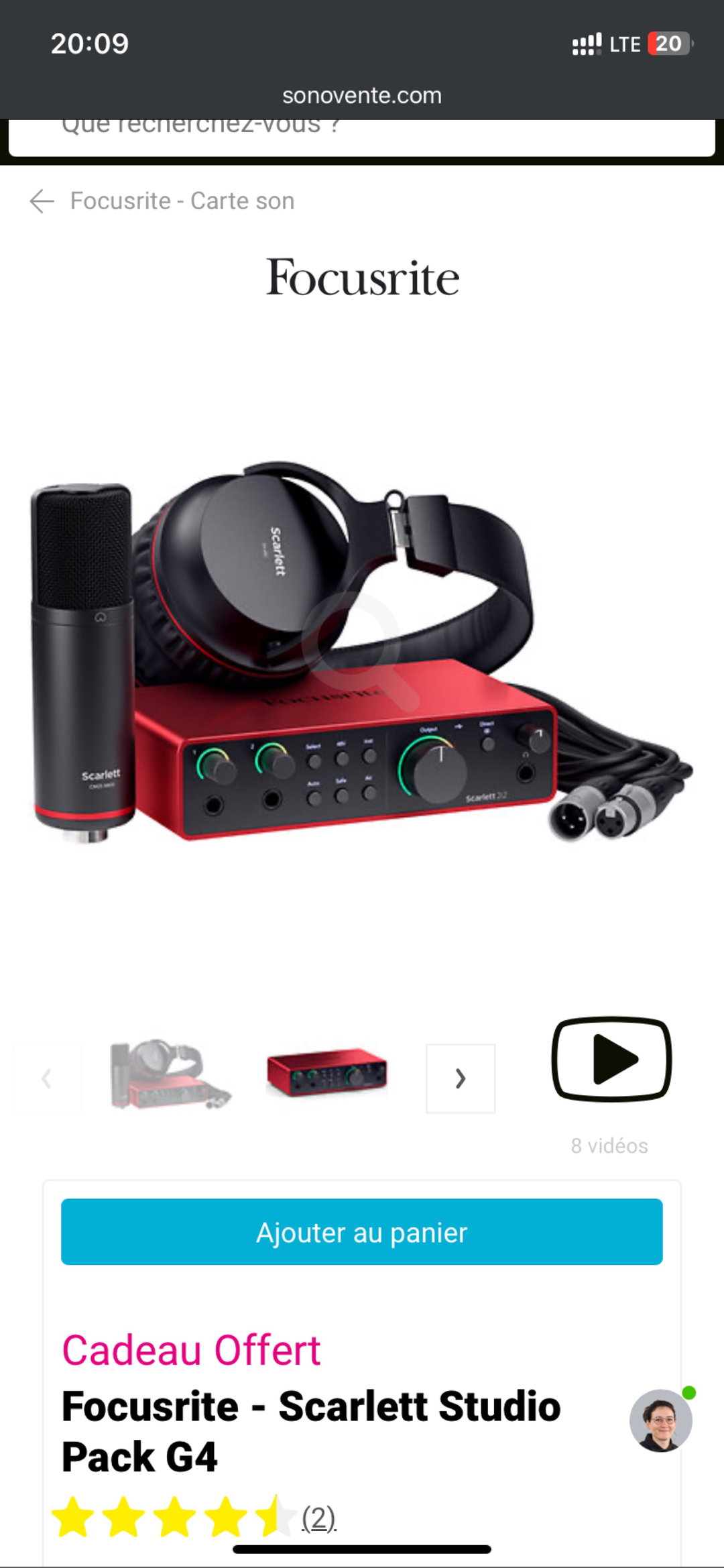 Focusrite 2i2 4th Gen Bundle