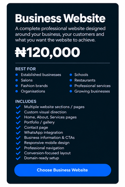 Business Website 