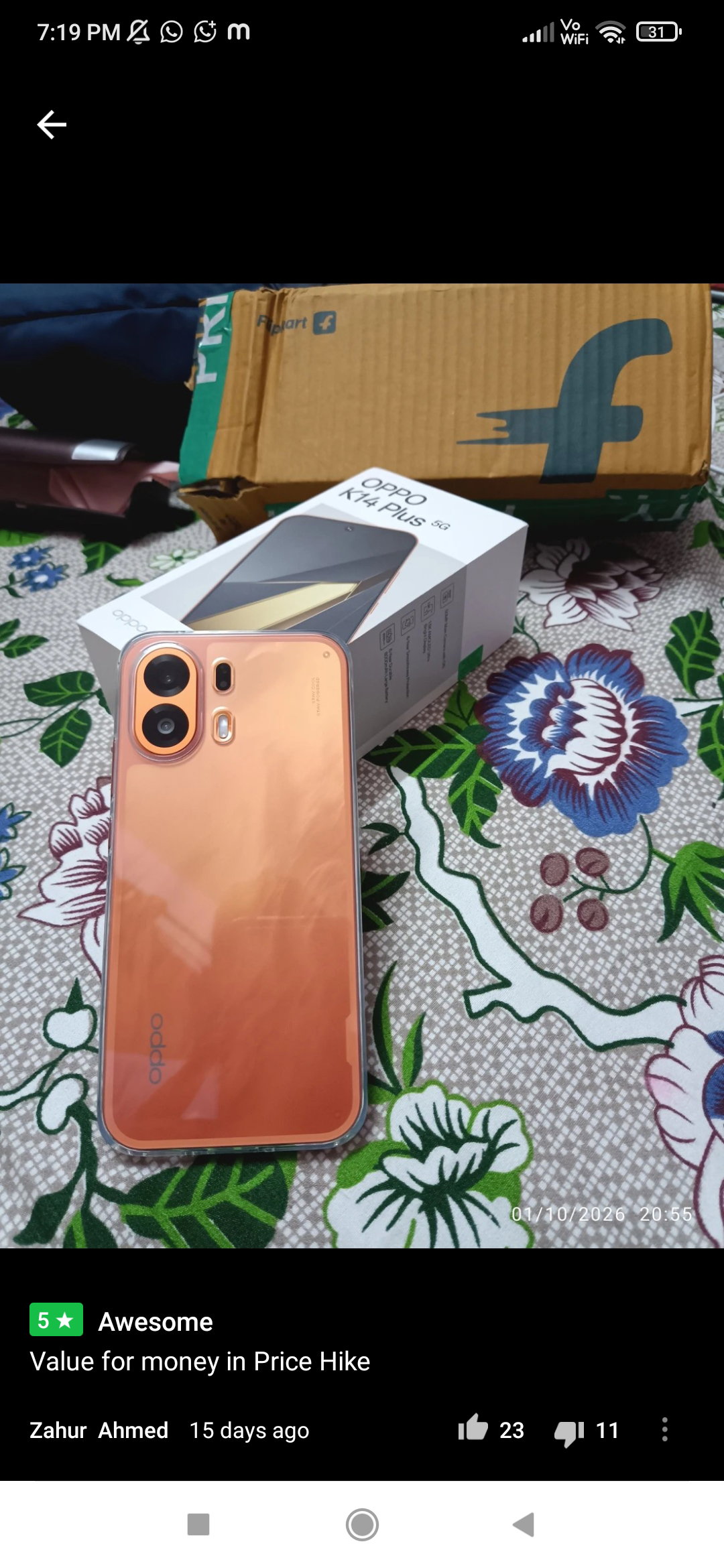 OPPO K14 PLUS 5G SMARTPHONE