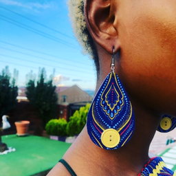 Morali'a Mosotho Seshoeshoe Earrings