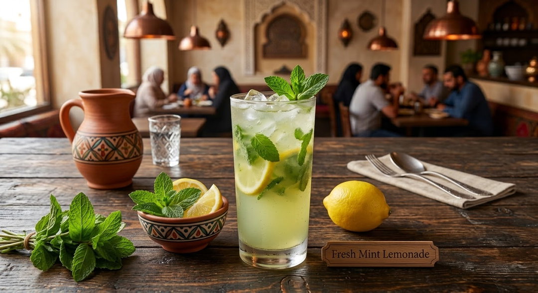 Fresh Mint Lemonade / ليمون بالنعناع طازج