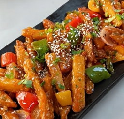 Chips & Stir Fry Veggies 2500 rwf