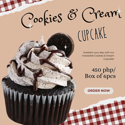 Cookies and Cream Cupcake