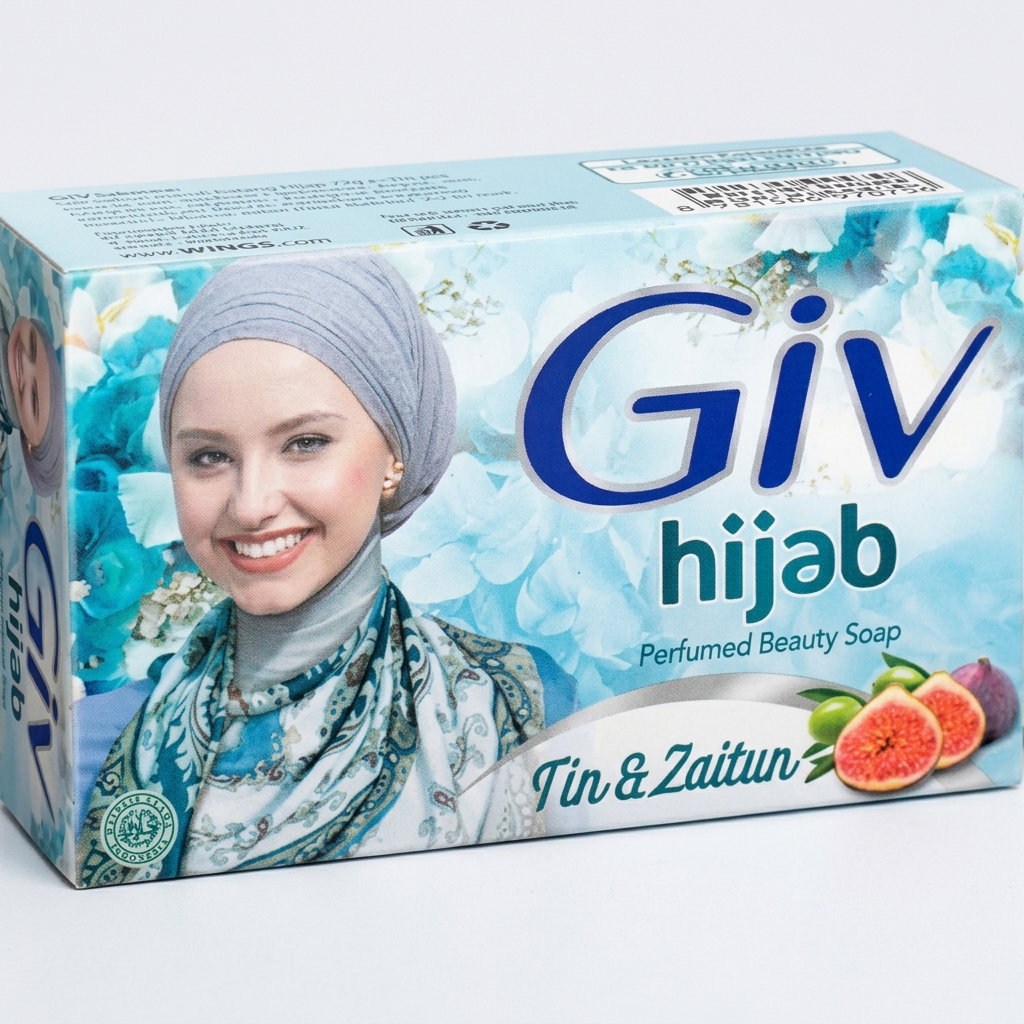 GIV Sabun mandi batang Hijap 72g_3