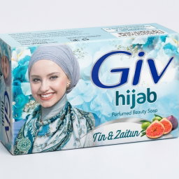GIV Sabun mandi batang Hijap 72g