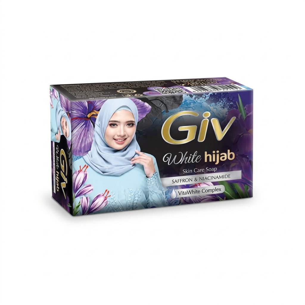 GIV Sabun mandi batang Hijap 72g_5