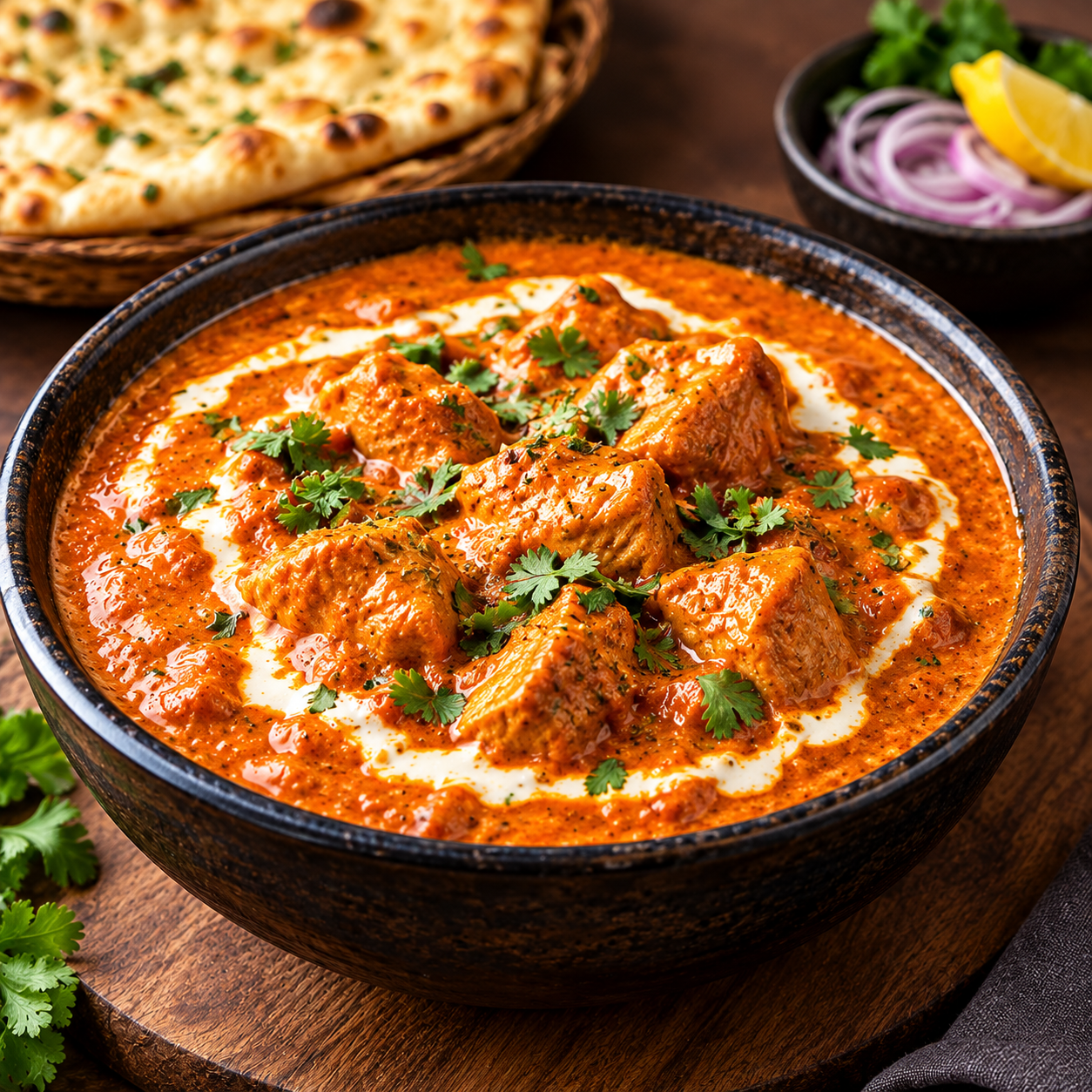 Butter Chicken Curry / دجاج بالزبدة_0
