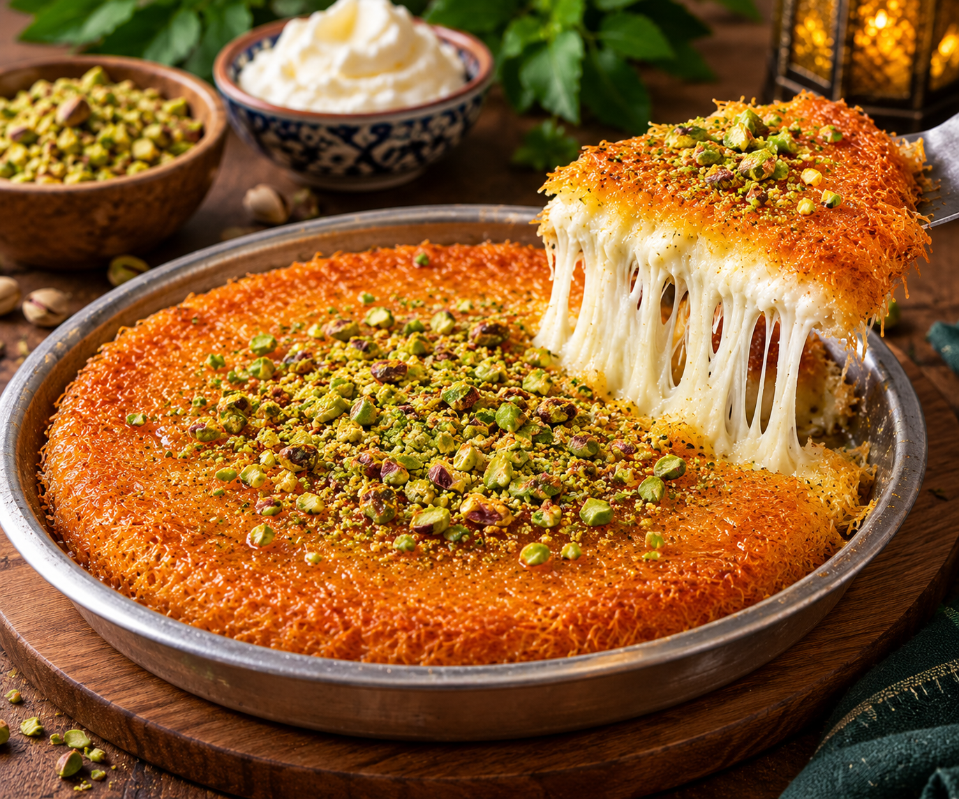 Traditional Kunafa / كنافة بالقشطة_0