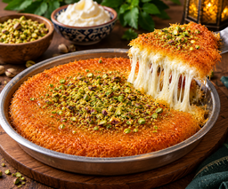 Traditional Kunafa / كنافة بالقشطة