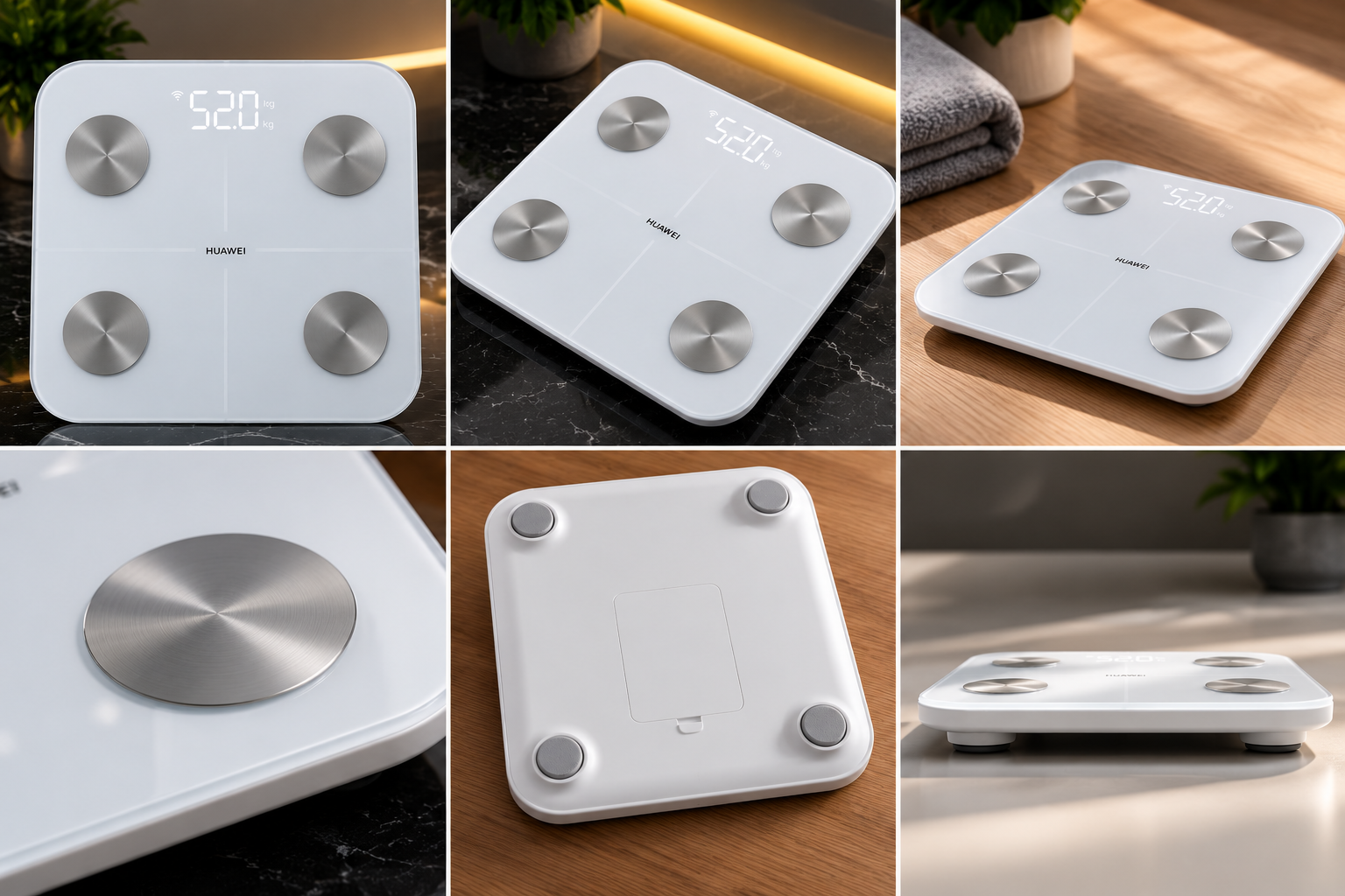 Balance Connectée HUAWEI Scale 3 – Analyse Corporelle, Wi-Fi & Bluetooth