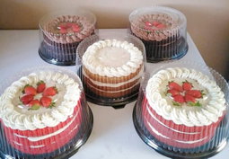 8-inch Cake (3 Layers) - Chocolate