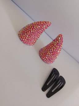 Bubblegum Pink UV Horns