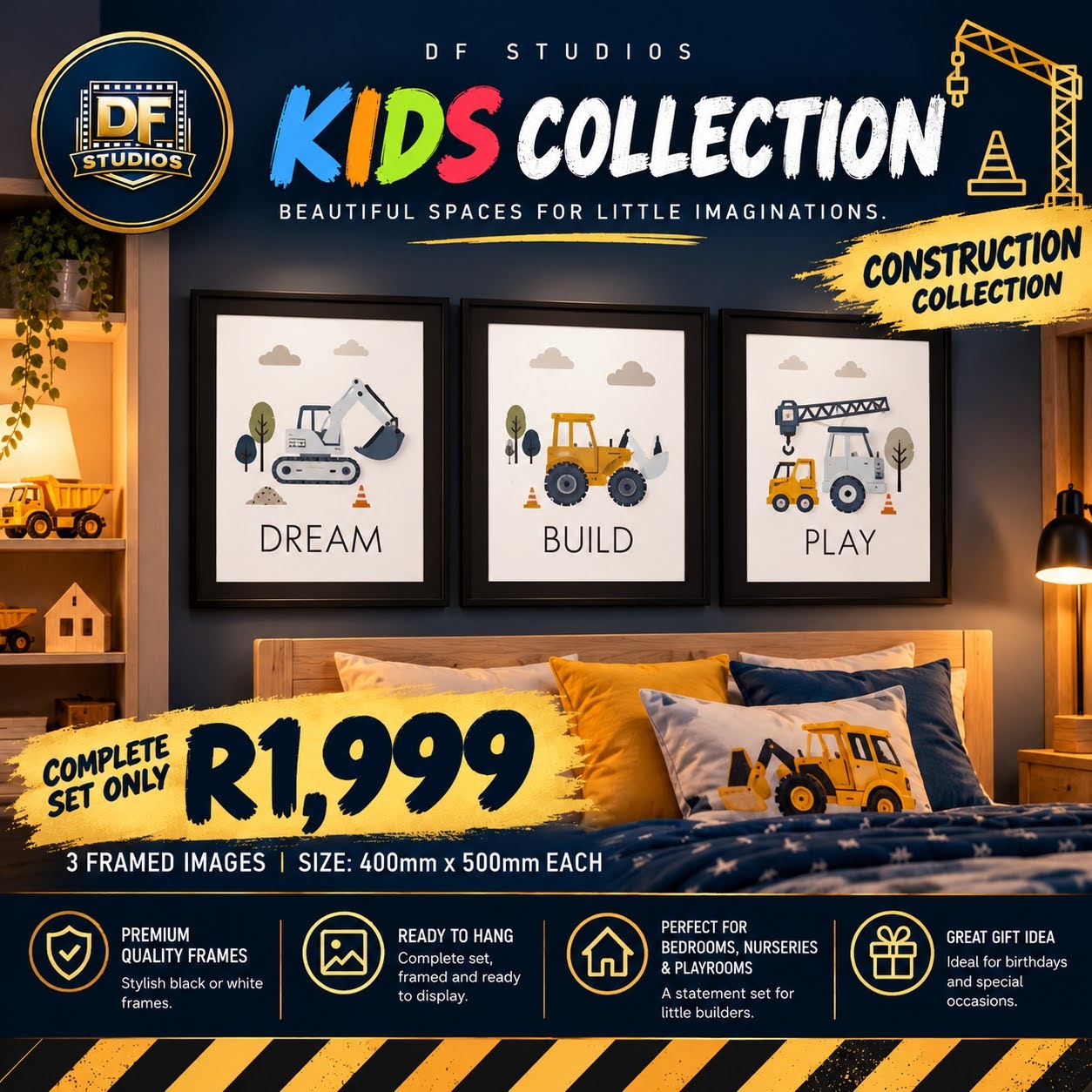 🏗️ Construction Collection (Dream. Build. Play) | Set of 3_0