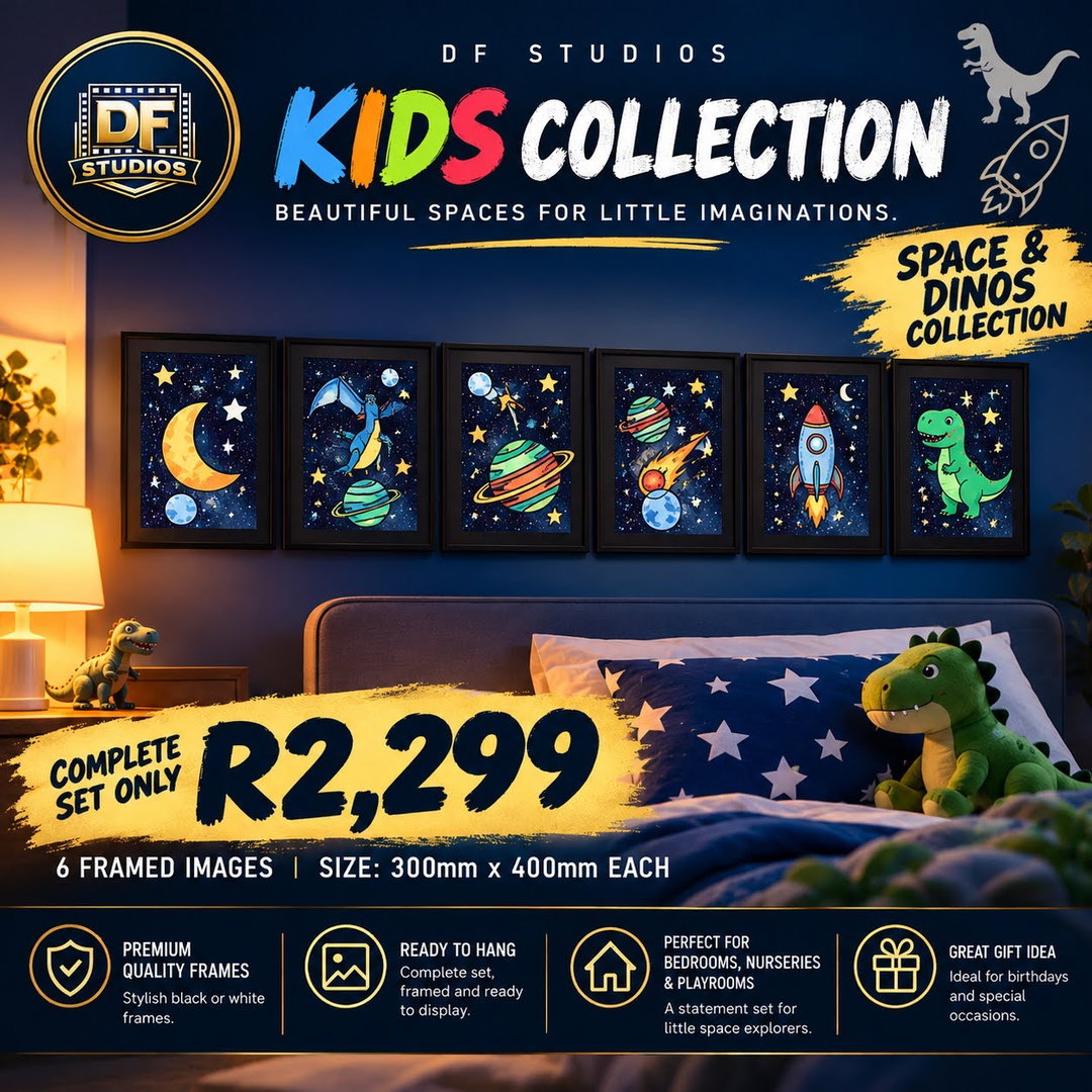 ๐ช๐ฆ Spaces & Dinos Collection | Set of 6