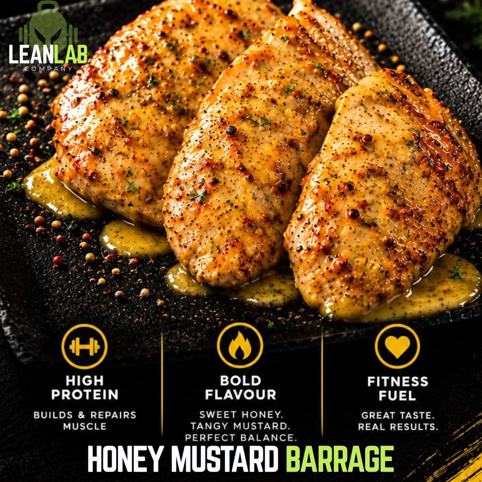 Honey Mustard Barrage (1kg)