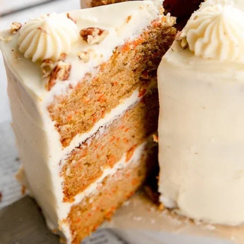 Carrot Cake Slice
