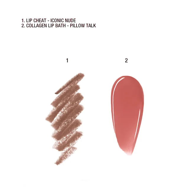Charlotte Tilbury- Glossy Lip Duo| NUDE PINK_4