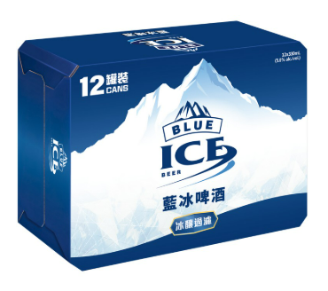 藍冰啤酒罐裝 12 X 330ml