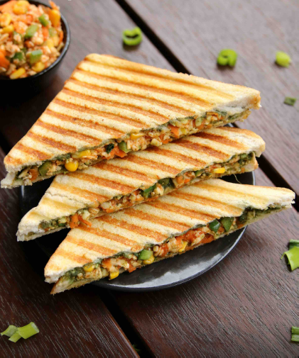 Loaded Paneer Veg Sandwich