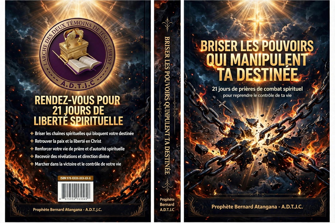 BRISER LES POUVOIRS QUI MANIPULENT TA DESTINÉE - 21 Jours de feu et de puissance divine pour prendre le contrôle de sa destinée- PDF Complet 113 Pages