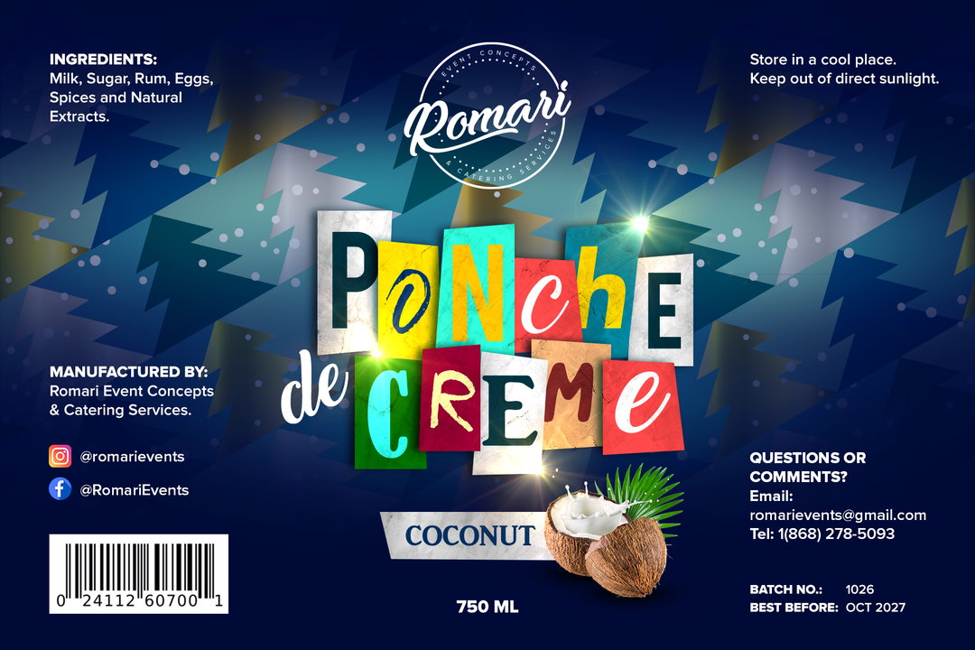 Ponche de Crème Coconut