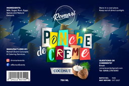Ponche de Crème Coconut