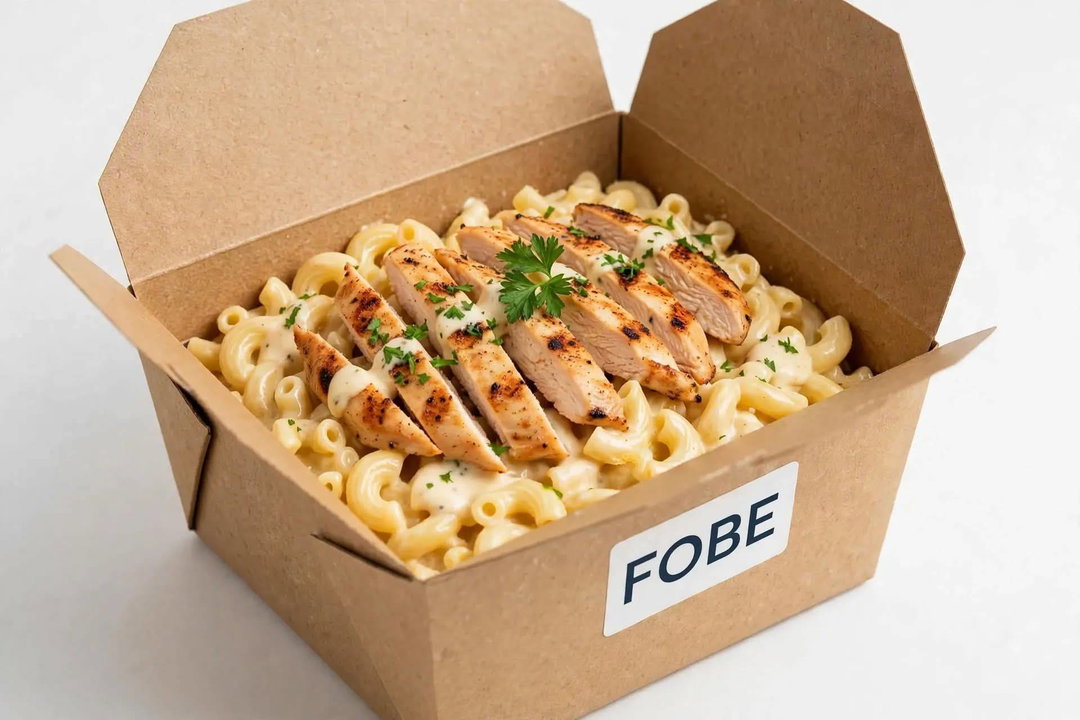 Macaronis +sauce béarnaise +émincé de poulet