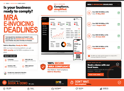 Connector on your accounting system to submit e-invoicing directly to the MRA