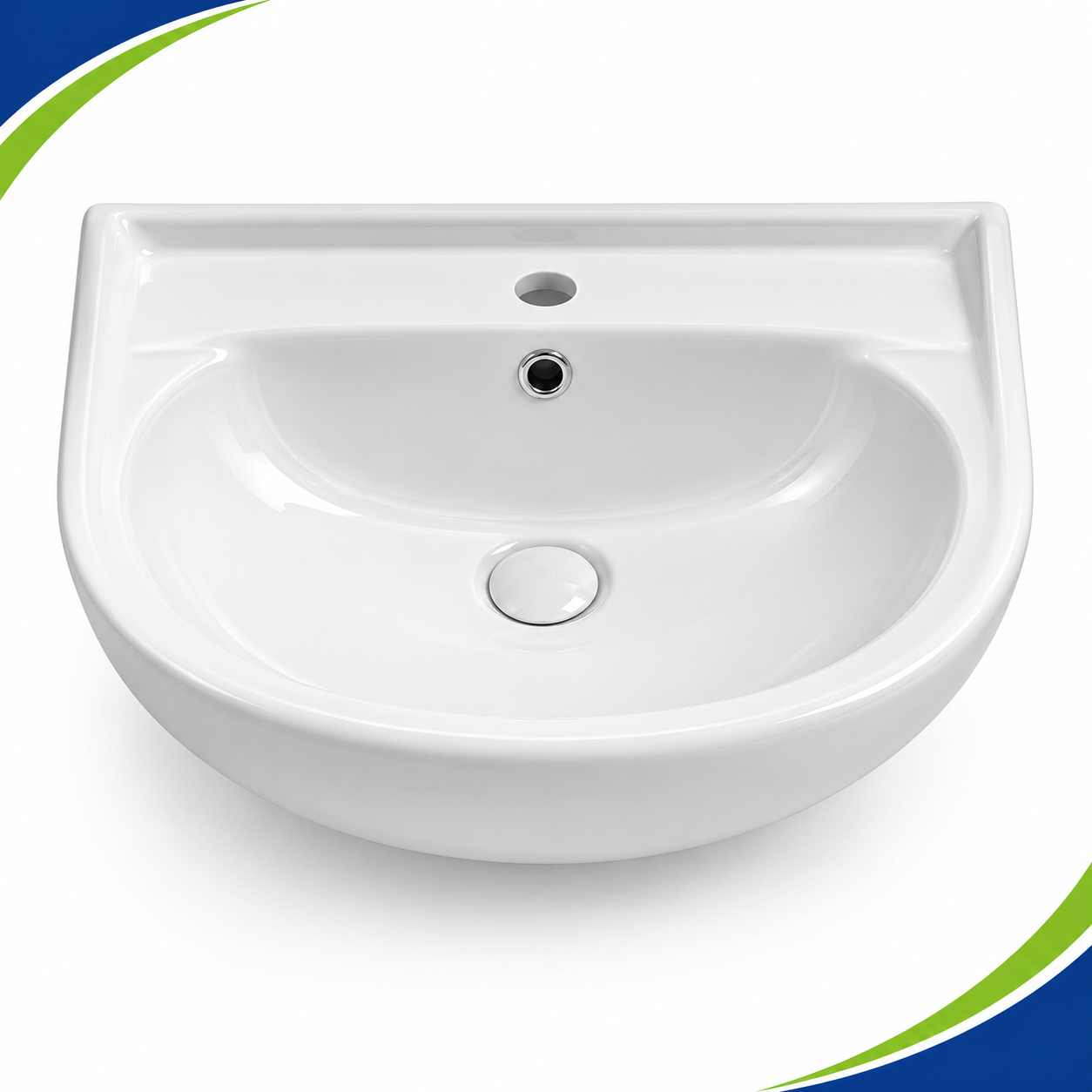 Lavabo au mur