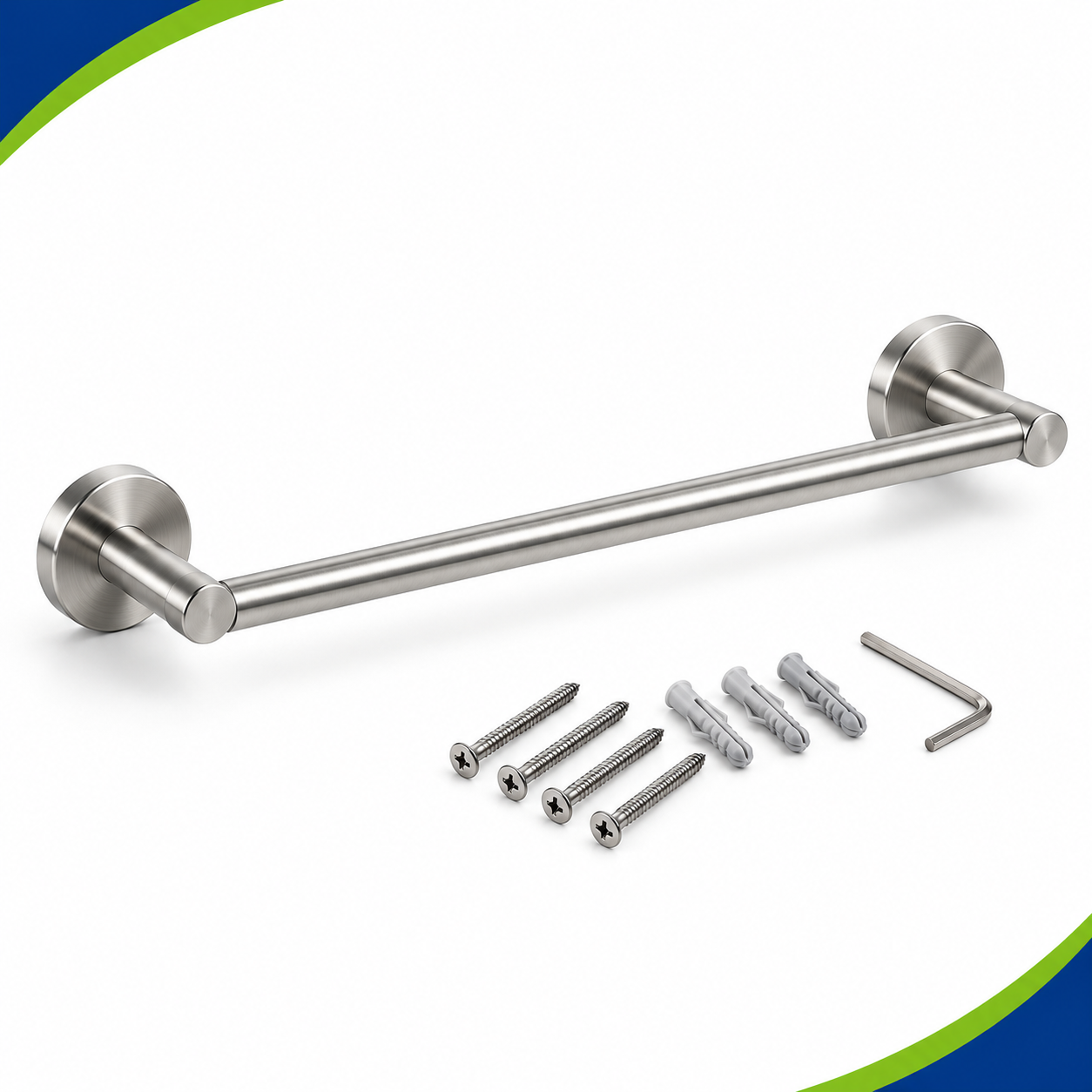 Porte serviette inox