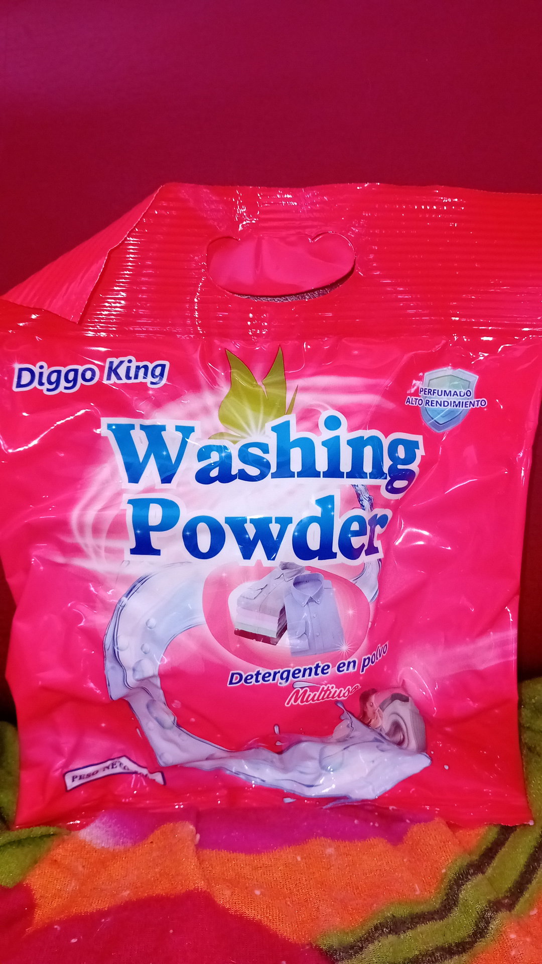 Detergente en polvo