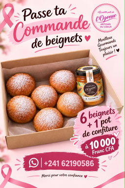 #LeKitBeignets petite boîte Octobre rose
