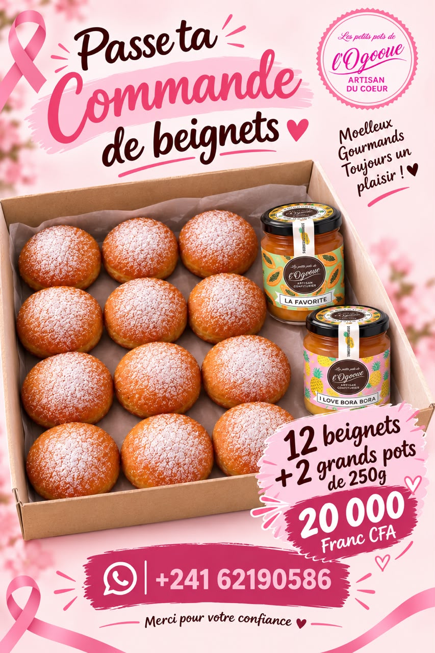 #LeKitBeignets grande boîte Octobre rose