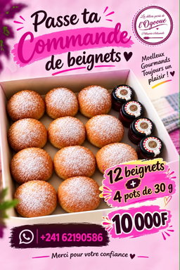 #LesBeignets grande boîte Octobre rose