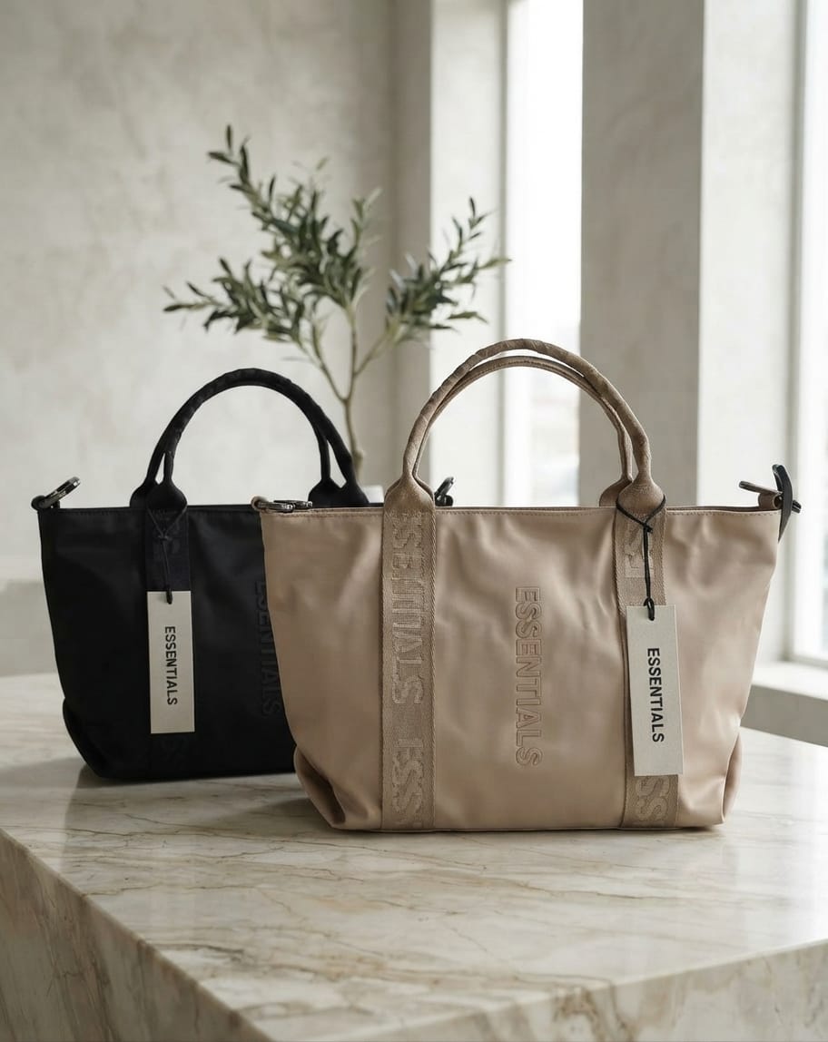Essentials tote brown 