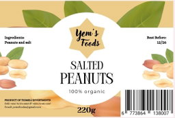 SALTED PEANUTS