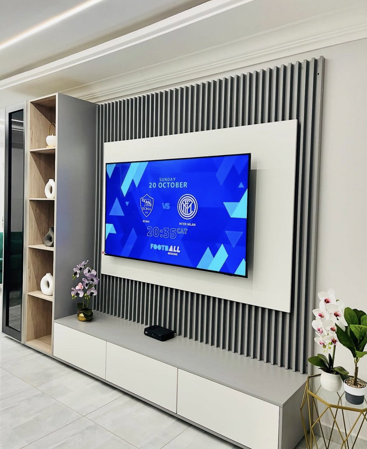 Custom made wall panel design 