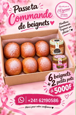 #LesBeignets petite boîte Octobre rose