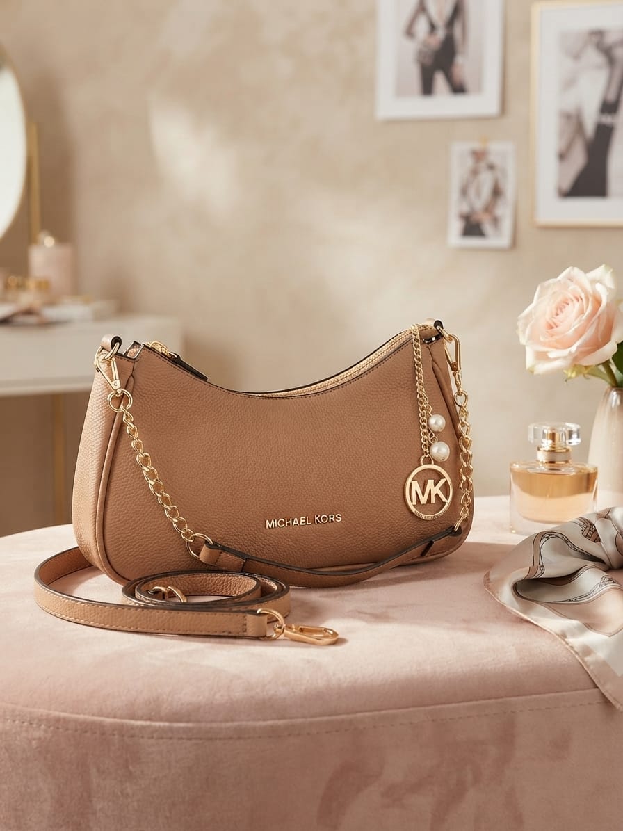 Mk charm khakhi /nude